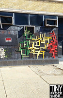 A-265 12" Fashion Doll Photography Background -Standard - Geo Street Art