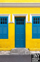 A-272 12" Fashion Doll Photography Background -Standard - Portugal Doorway