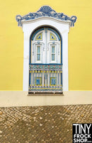 A-273 12" Fashion Doll Photography Background -Standard - Vintage Window