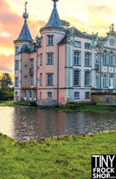 A-287 12" Fashion Doll Photography Backdrop - Wide - Glorious Castle