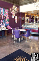 A-289 12" Fashion Doll Photography Backdrop - Wide - Chocolatier