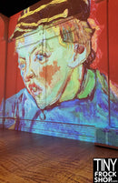 A-295 12" Fashion Doll Photography Backdrop - Wide - Van Go Exhibit