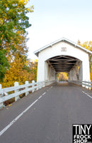 A-381-J 12" Fashion Doll Photography Backdrop - Wide - Larwood Bridge