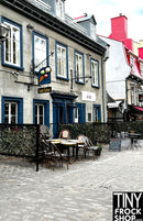 A-408 12" Fashion Doll Photography Backdrop - Standard - Quebec City Ice Cream