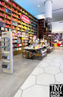 A-412 12" Fashion Doll Photography Backdrop - Standard - Books NYC