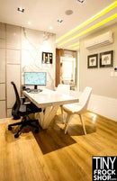 A-167 12" Fashion Doll Photography Backdrop - Standard- Office Space