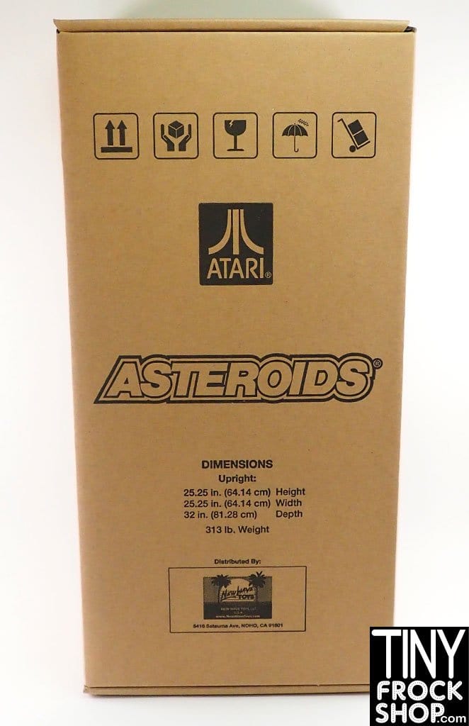 12" Fashion Doll Atari Asteroids 1:6 Scale Light Up Playable Arcade Game