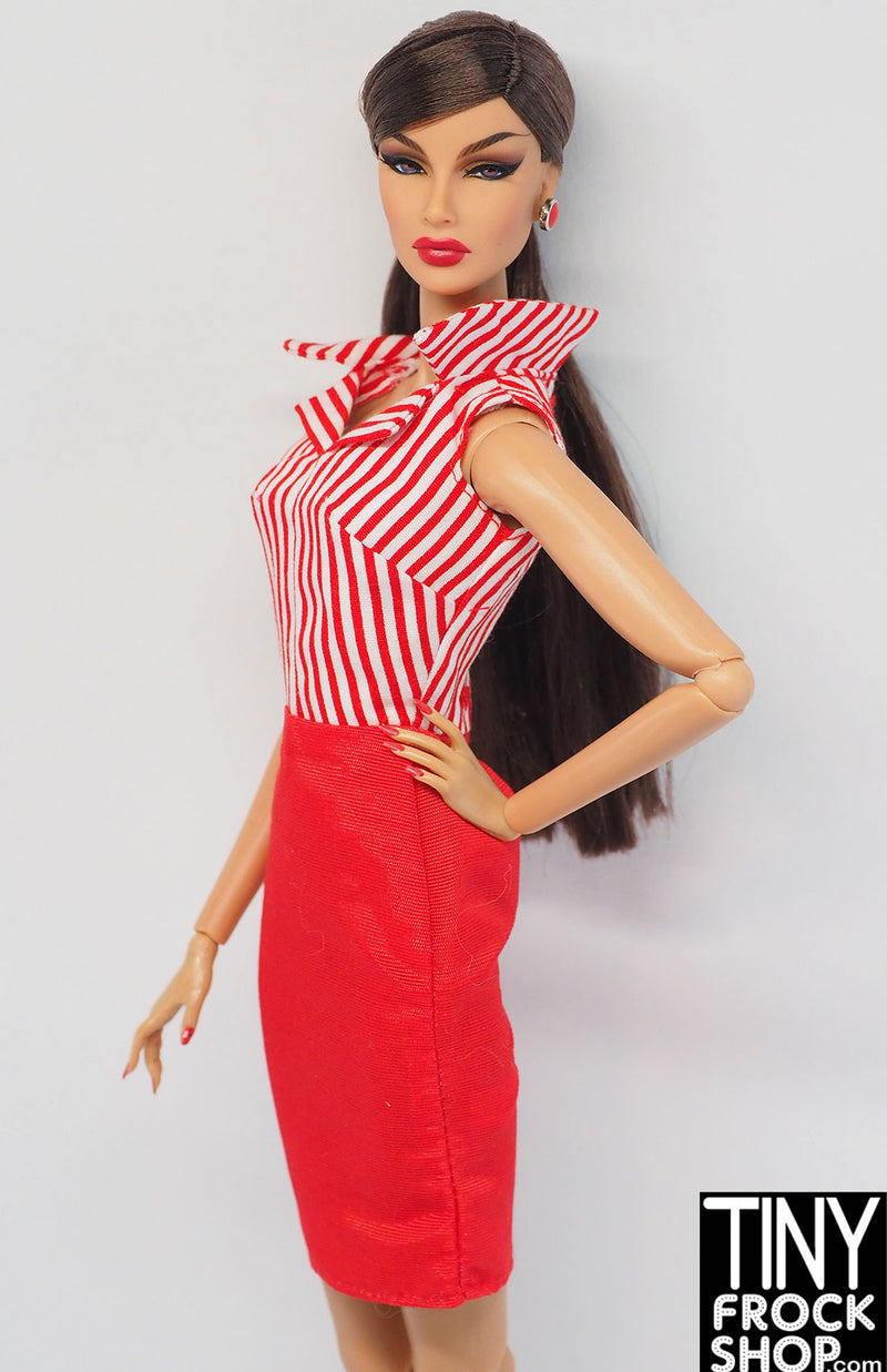 Barbie® 2008 Fashion Model Silkstone Gal On The Go Red Dress