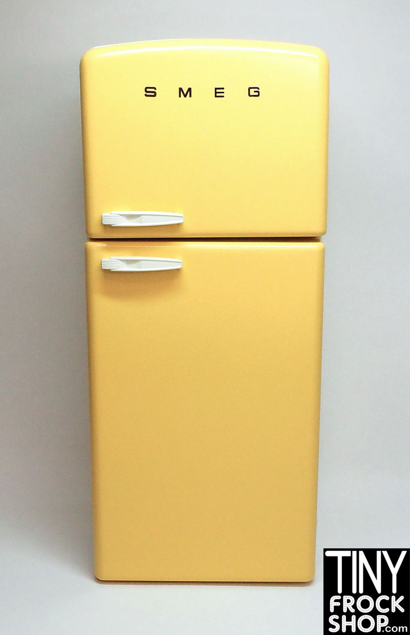 12" Fashion Doll Light Up Metal Refrigerator - More Colors!