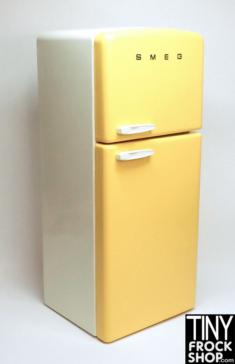 12" Fashion Doll Light Up Metal Refrigerator - More Colors!