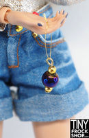 12" Fashion Doll Christmas Iridescent Glass Ornaments By Ash Decker - 2 Styles