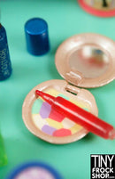 12 Inch Fashion Doll Re-Ment 12 Piece Bonjour Beauty Cosmetic Set - Tiny Frock Shop