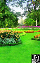 CM-0086 Photography Backdrop - Wide - Landscaped Riches - TinyFrockShop.com