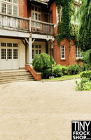 CM-1339 Photography Backdrop - Standard - Redstone Building - TinyFrockShop.com