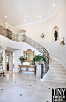 CM-1544 Photography Backdrop - Standard - Marble Staircase - TinyFrockShop.com