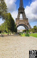 CM-5878 Photography Background - Standard - Under the Eiffel Tower - TinyFrockShop.com