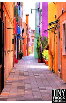 CM-5880 Photography Background - Standard - European Street Scene - TinyFrockShop.com