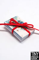 12" Fashion Doll Christmas Holiday Cards Set of 10 - 2 Styles