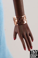 12" Fashion Doll Copper Decorative Cuff Bracelets