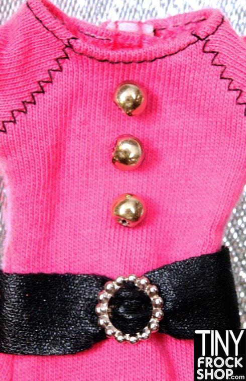 5mm - Barbie Czech Glass Mini Round Buttons - Set of 6! - Tiny Frock Shop