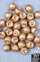 5mm - Czech Glass Mini Round Buttons - Set of 6! - Tiny Frock Shop