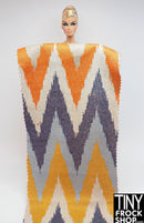 12" Fashion Doll Zig Zag Knit Fabric - More Styles
