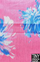 12" Fashion Doll F0015 Cabbage Flower Fabric