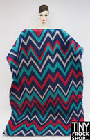 12" Fashion Doll Zig Zag Knit Fabric - More Styles