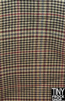 12" Fashion Doll Glen Plaid Fabric - More Styles