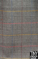 12" Fashion Doll Glen Plaid Fabric - More Styles