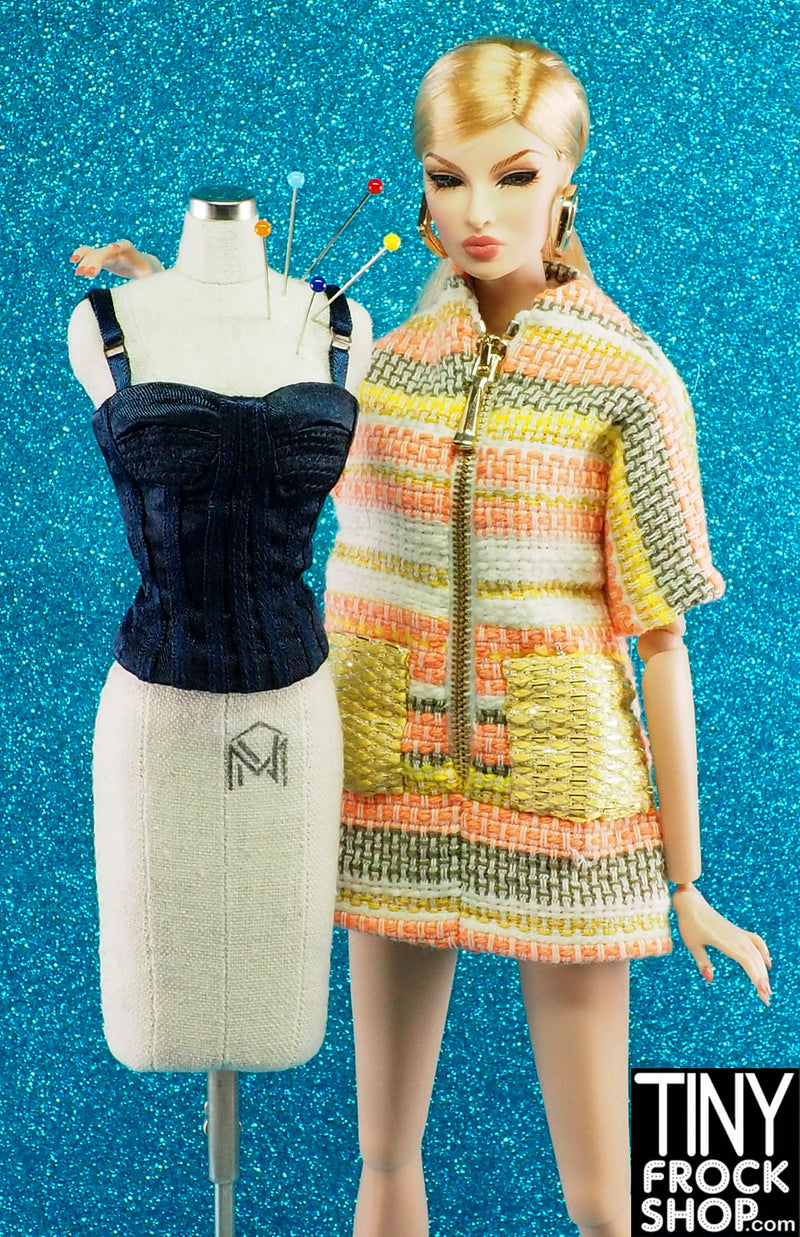 12" Fashion Royalty Size Dress and Leg Forms Mannequin by Mini's House