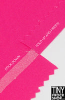 1/4" Wide Fusible Fabric Tape for 12" Fashion Doll Clothes