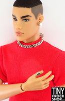 Integrity 2018 Miss Behave Style Lab Amplified Male Silver Stud Earrings and Ring Set