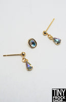 Integrity A Dolls Life Vanessa AB Rhinestone Drop Earrings and Ring Set