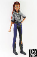 Integrity Adrenaline Rush Dominque Makeda Purple Moto Pants