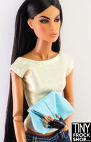 Integrity Fast Fashion FR Light Blue Origami Handbag