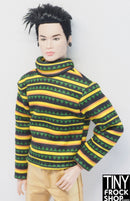 Integrity Poppy Parker Loves Mystery Date Ski Bellamy Blue Retro Stripe Top