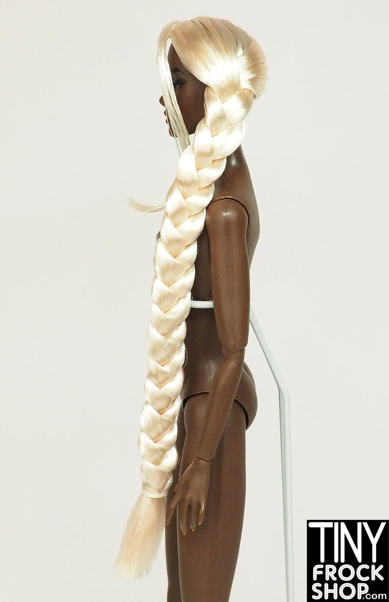 Custom Reroot Side Braid with Wisps on Your Doll By Customfashiondolls