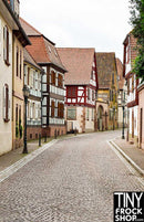 LV-135 12" Fashion Doll Photography Backdrop - Standard - Bavarian Village