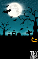 LV-337 12" Fashion Doll Photography Backdrop - Standard - Fright Night