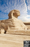 LV-720 12" Fashion Doll Photography Backdrop - Wide - Egyptian Sphinx