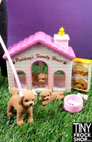Pet Doggy Princhan Pudding Family House - NIP