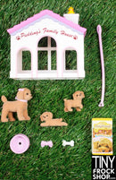 Pet Doggy Princhan Pudding Family House - NIP