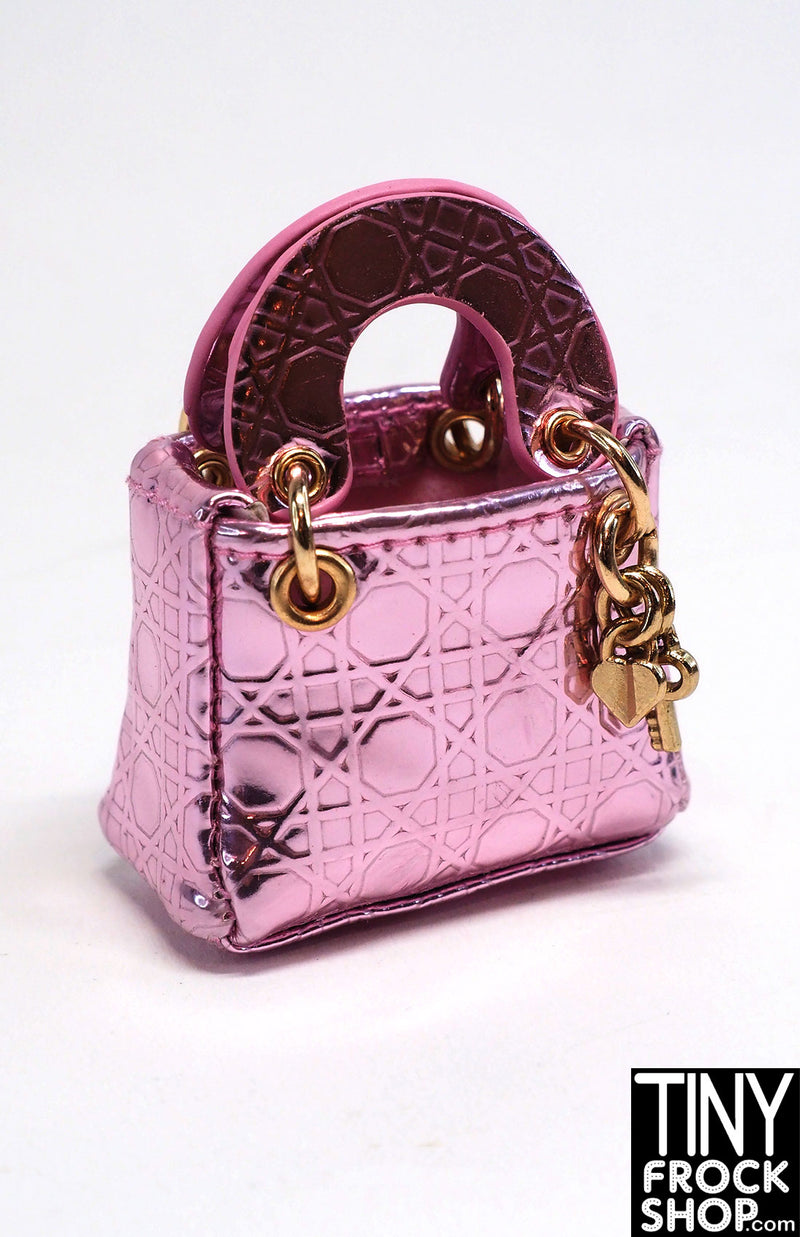 Zuru Mini Brands Fashion RARE Metallic Lavender Buckle & Zipper Bag Series  1
