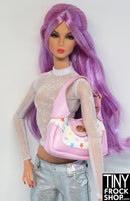 Zuru Mini Brands Fashion Pink White Color Print Bag Series 1