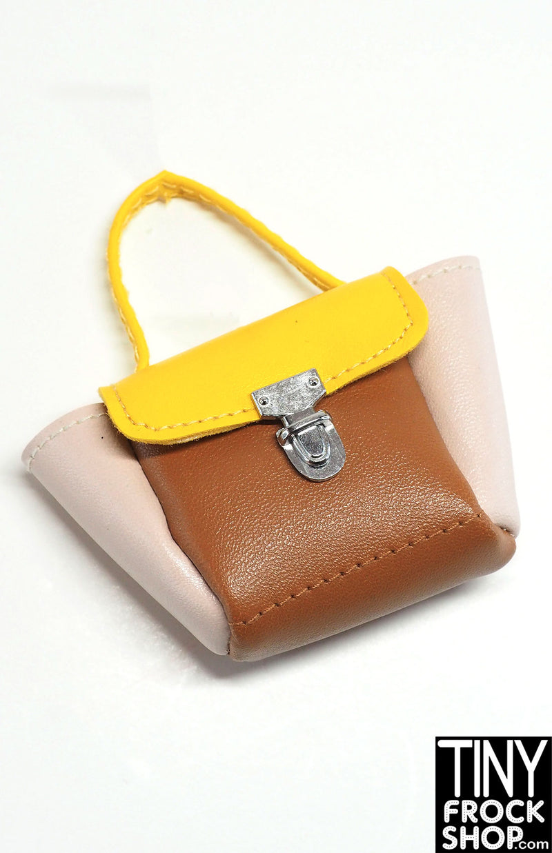 Zuru Mini Brands Fashion RARE Metallic Lavender Buckle & Zipper Bag Series 1