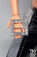 12" Fashion Doll High Quality Metal Rhinestone Mini Buckles - More Shapes and Sizes