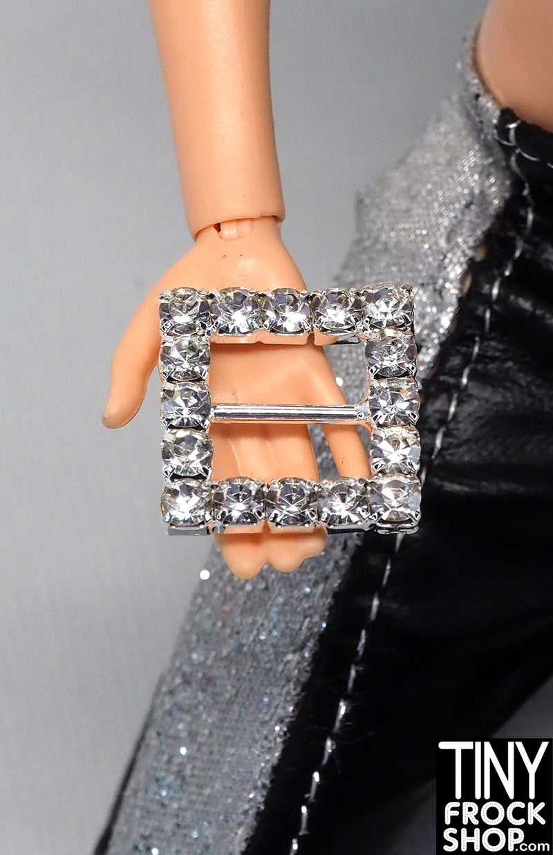 12" Fashion Doll High Quality Metal Rhinestone Mini Buckles - More Shapes and Sizes
