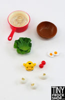 Re-Ment Rilakkuma Breakfast Eggs Kitchen Set 3