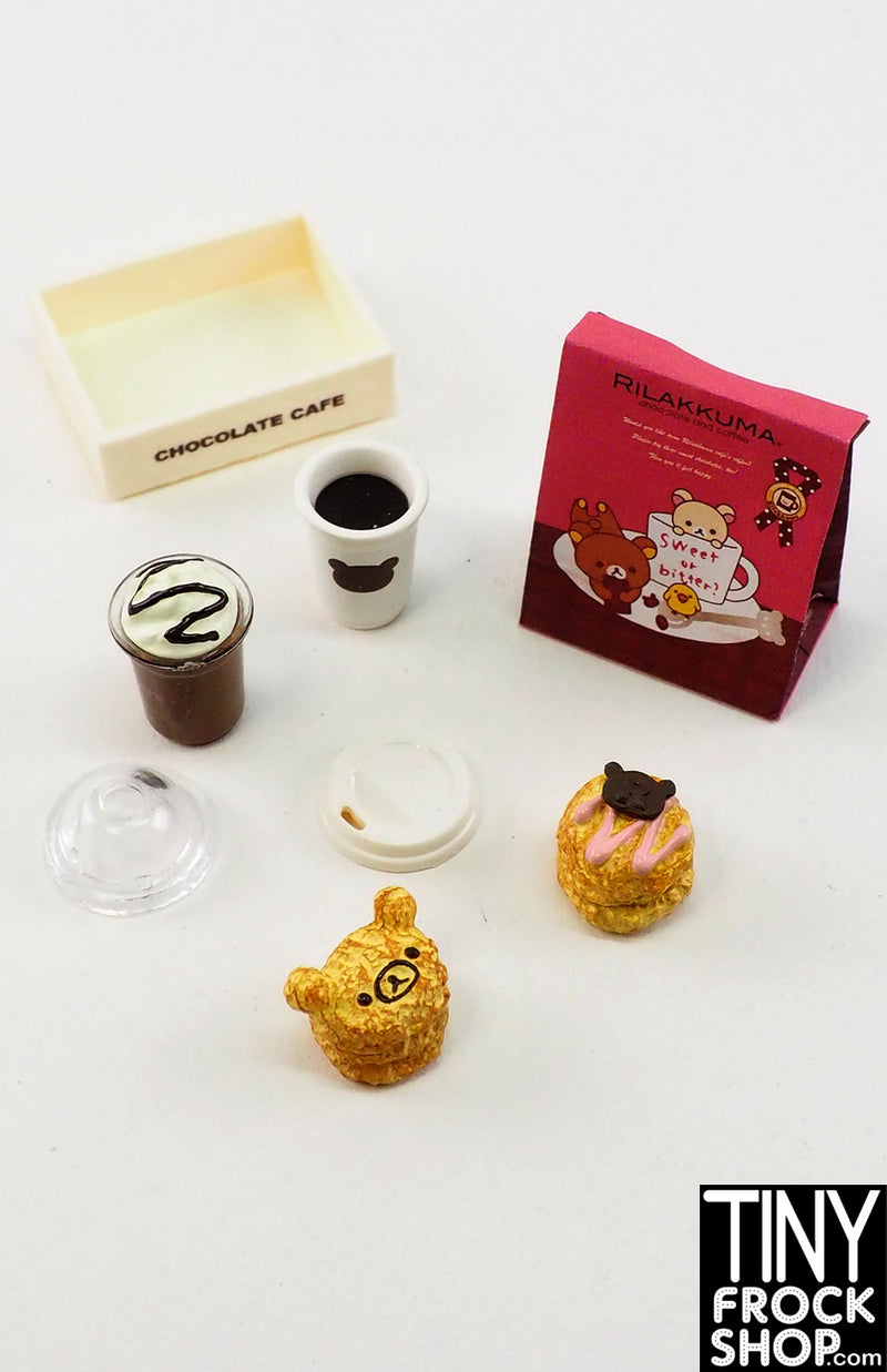 12" Fashion Doll Re-Ment Rilakkuma Chocolate Cafe Set 5
